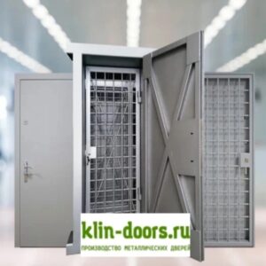 Металлическая дверь в комнату хранения оружия КХО/КХН 3